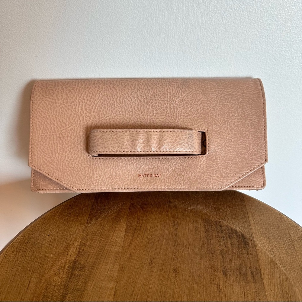 Matt & Nat Pink Clutch
